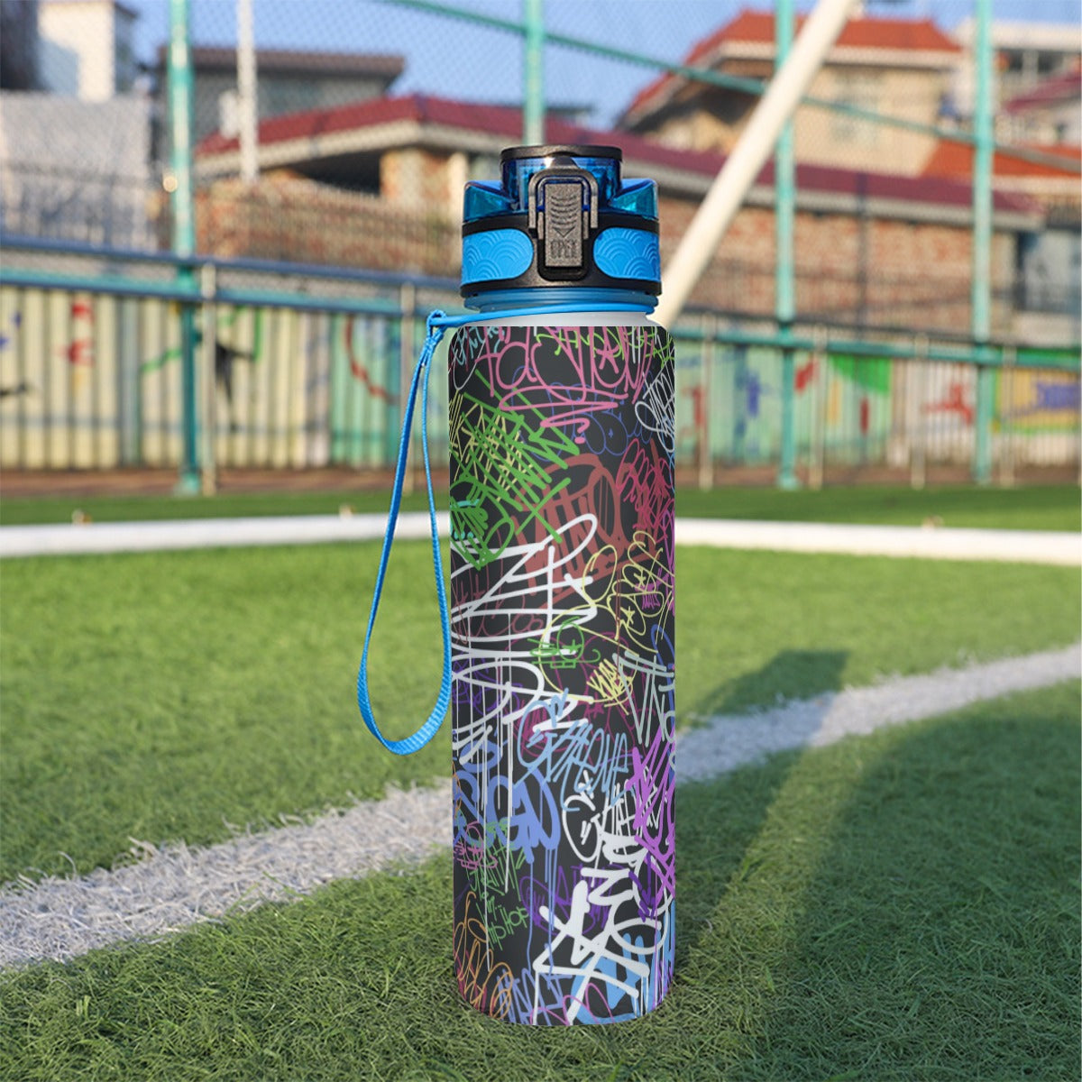 32oz Filtered Sports Water Bottle - Graffiti