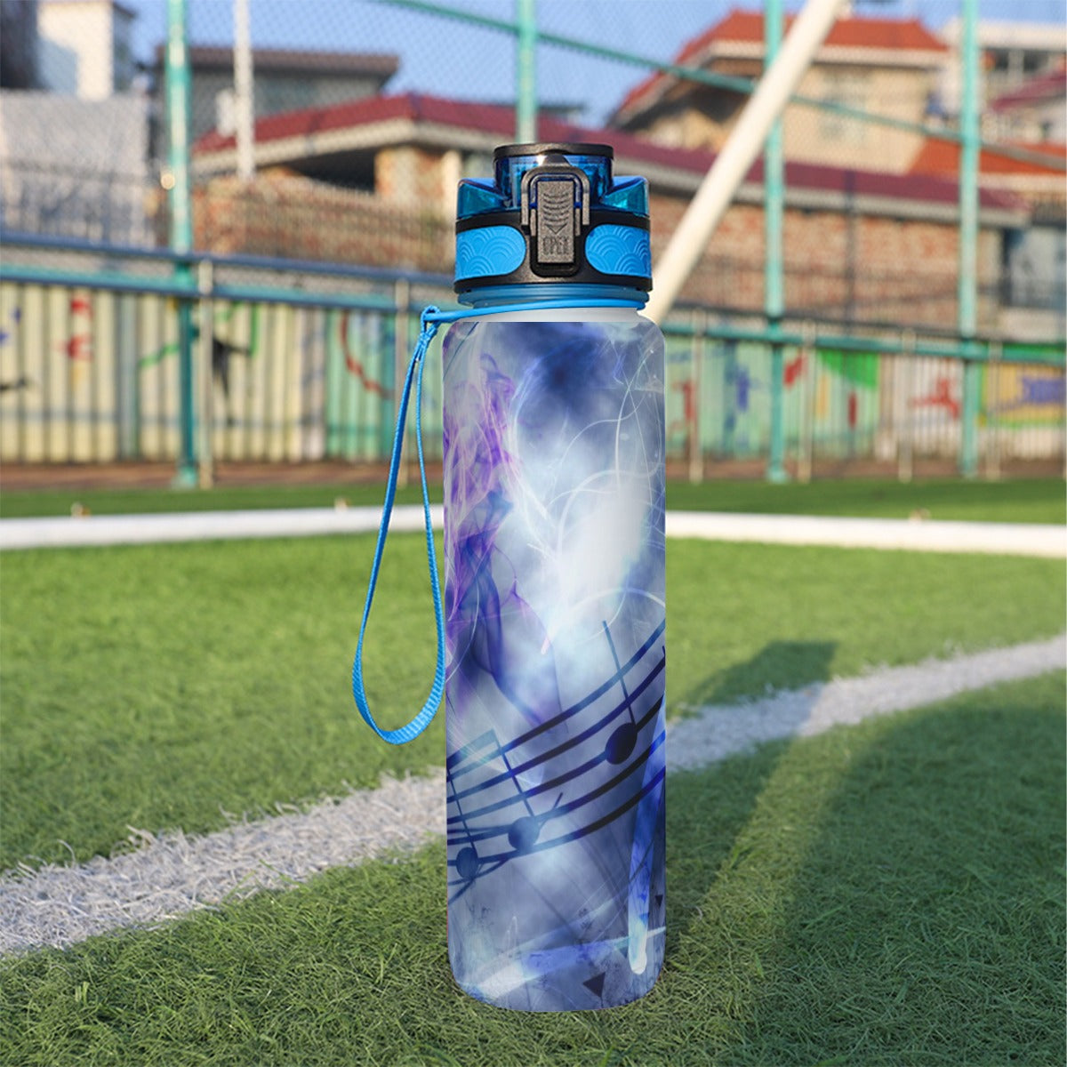 32oz Filtered Sports Water Bottle - Music