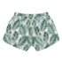Womens Printed Beach Shorts - Emerald Palms