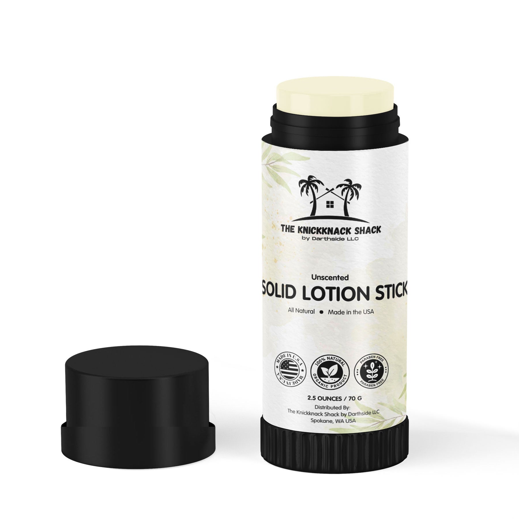 Unscented Scented Solid Lotion Stick