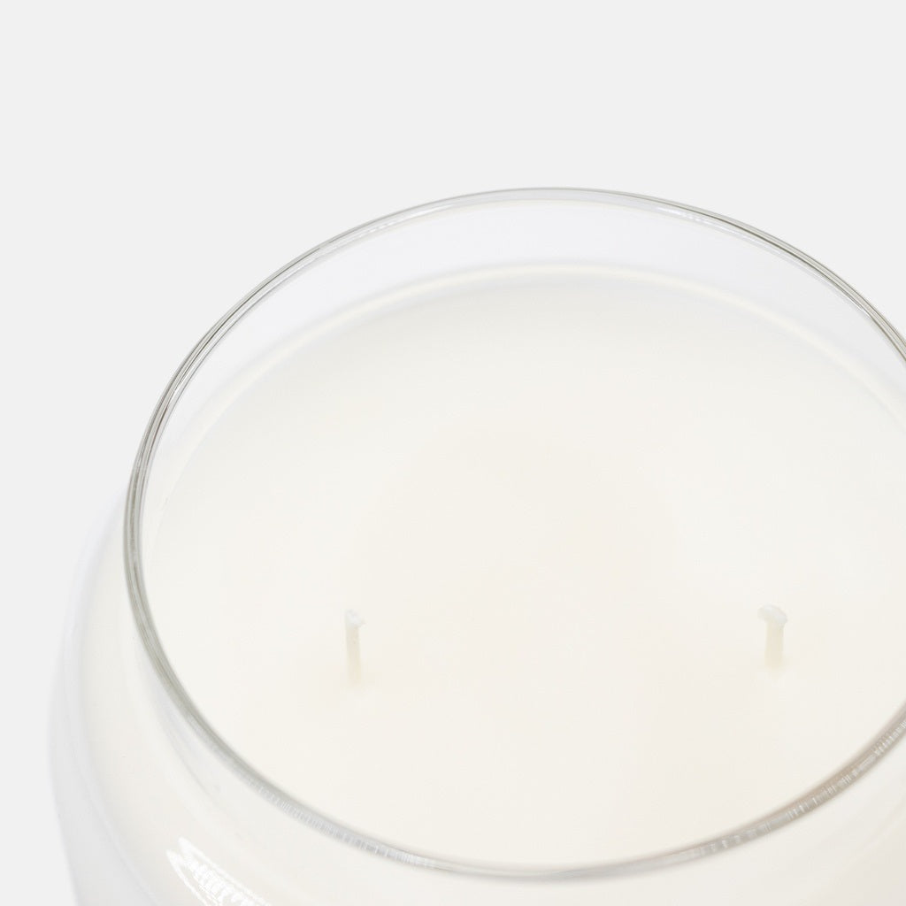Candle Apothecary Jar (Double Wick) -  Spiced Oat Milk