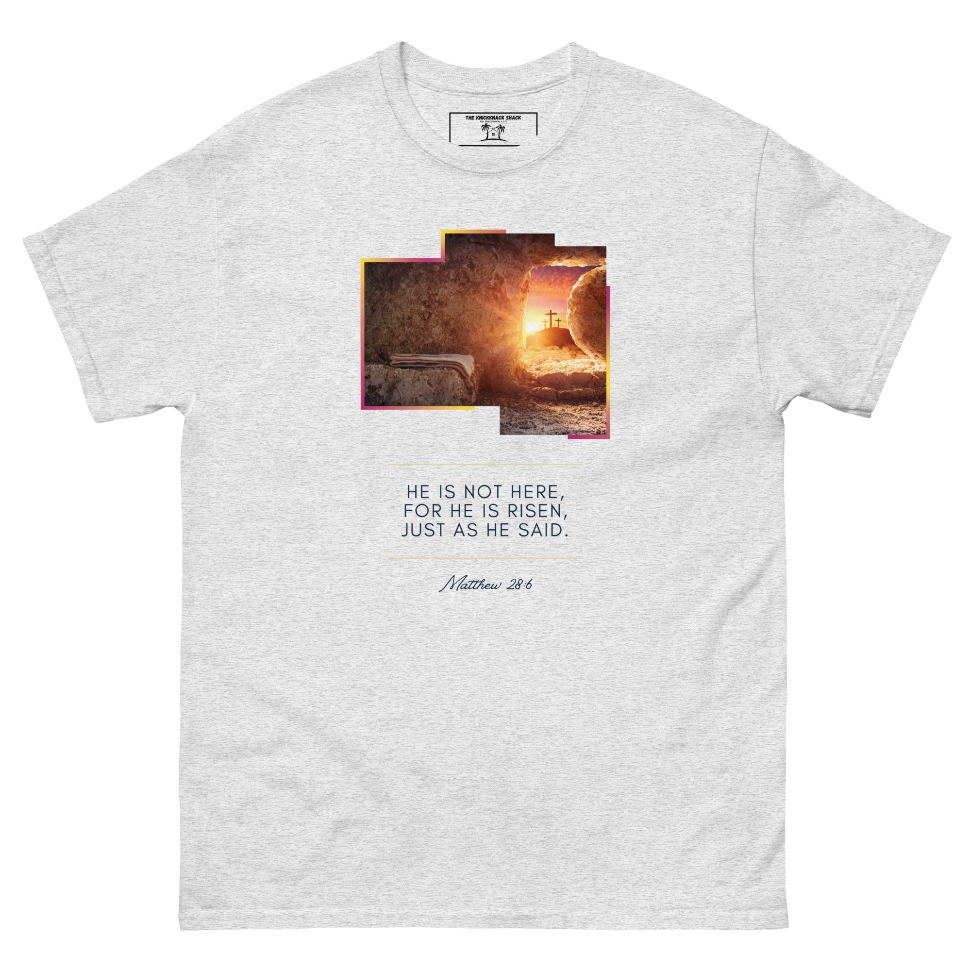 Classic Tee - He is Risen (Light Colors)