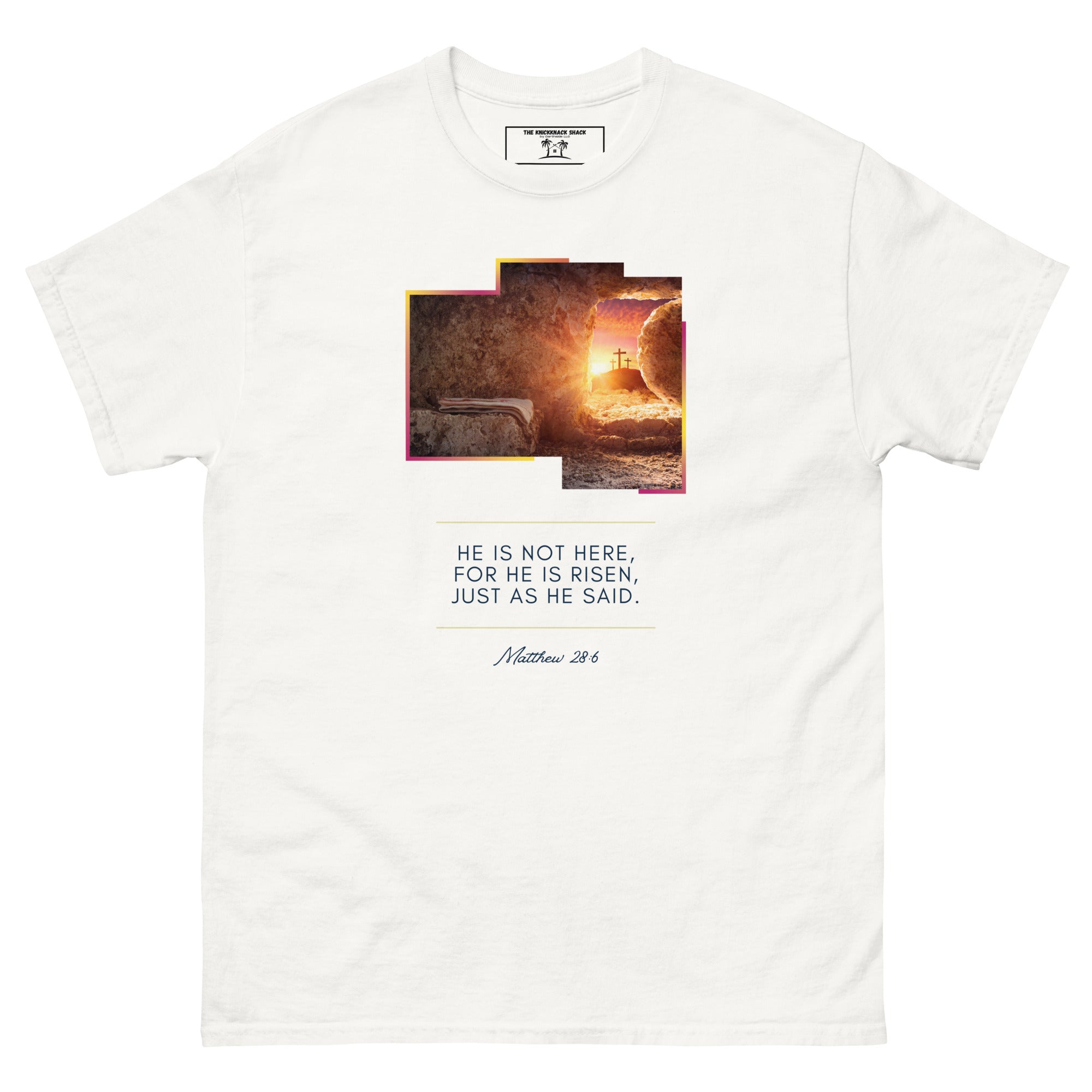 Classic Tee - He is Risen (Light Colors)