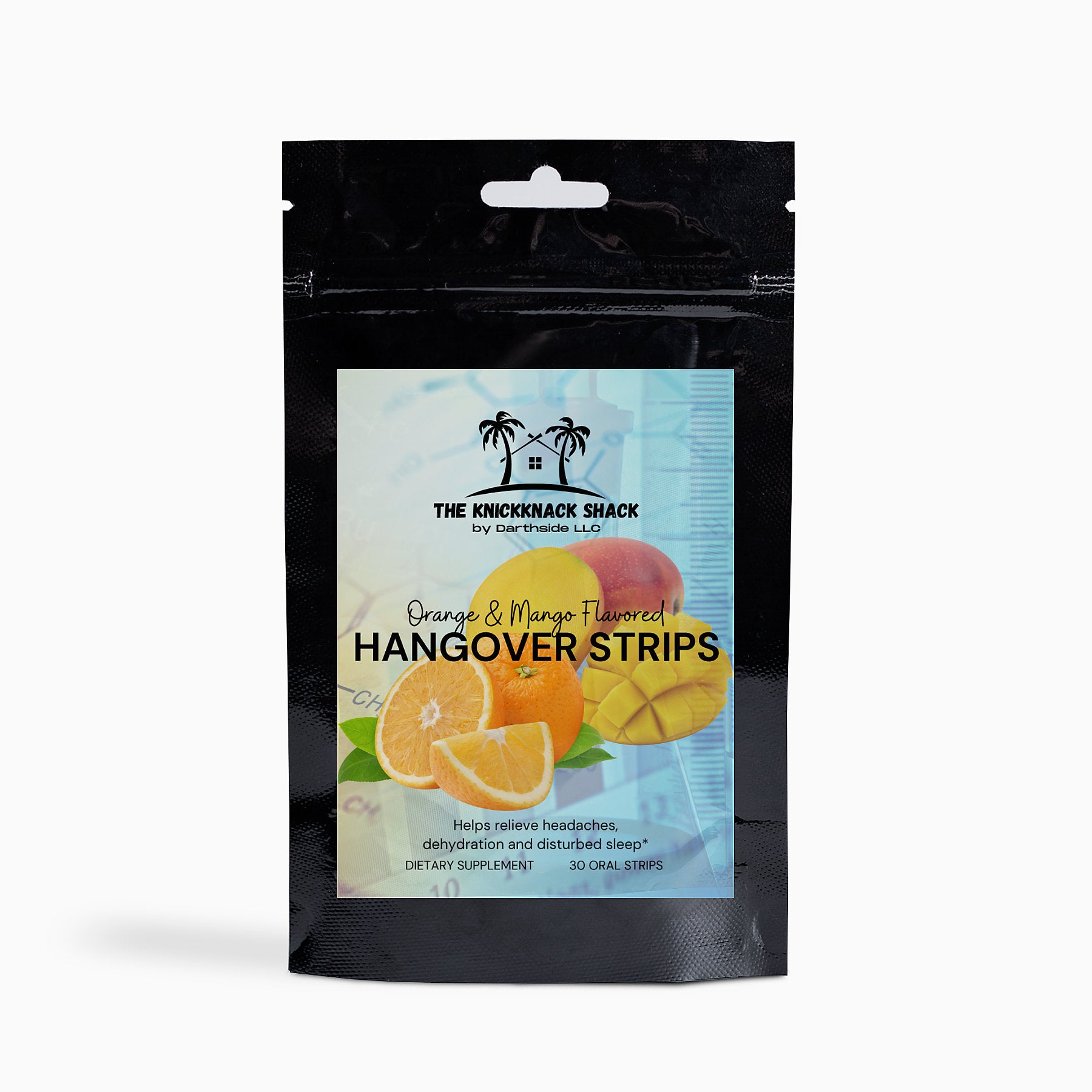 Orange & Mango Flavored Hangover Strips