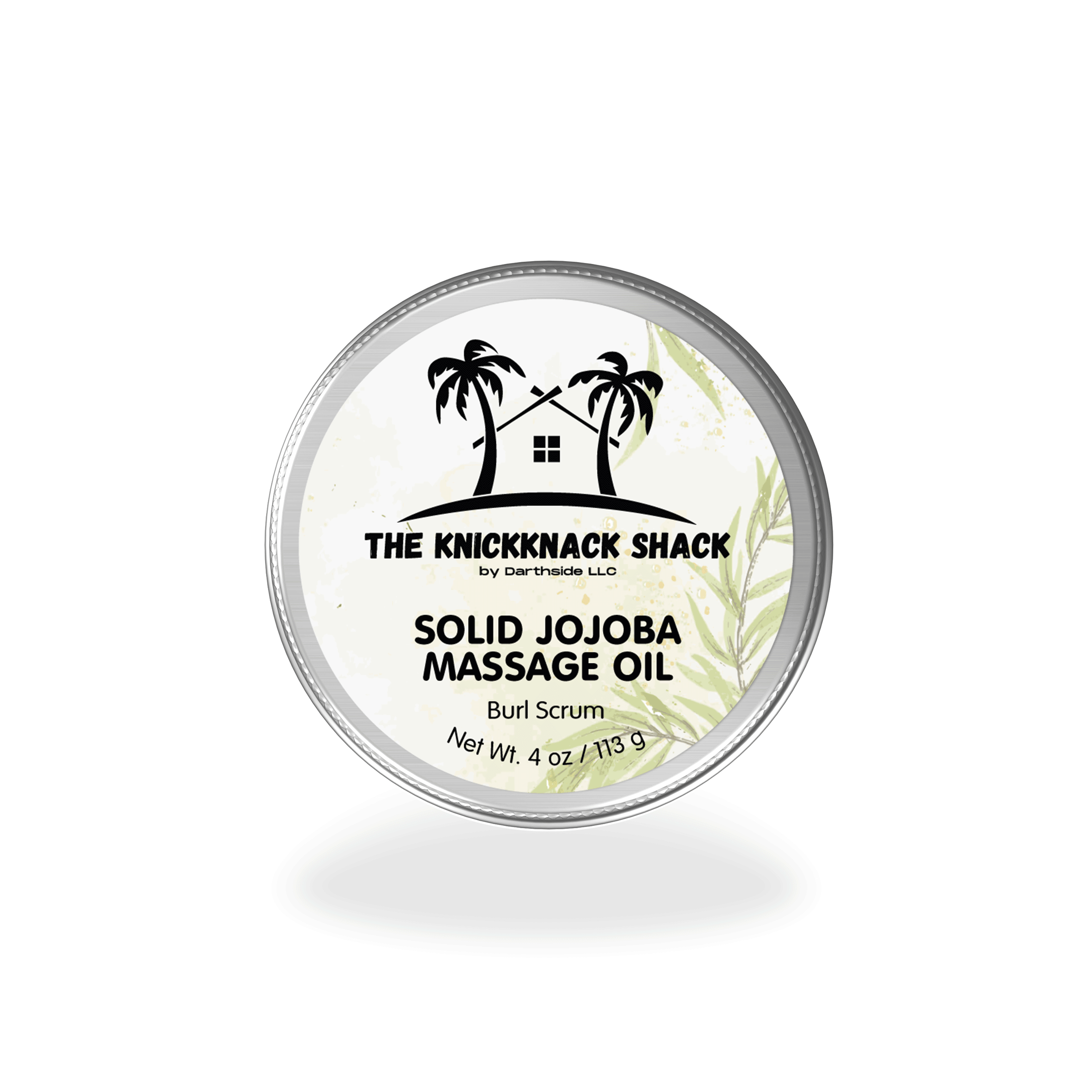 Burl Scrum Solid Jojoba Massage Oil