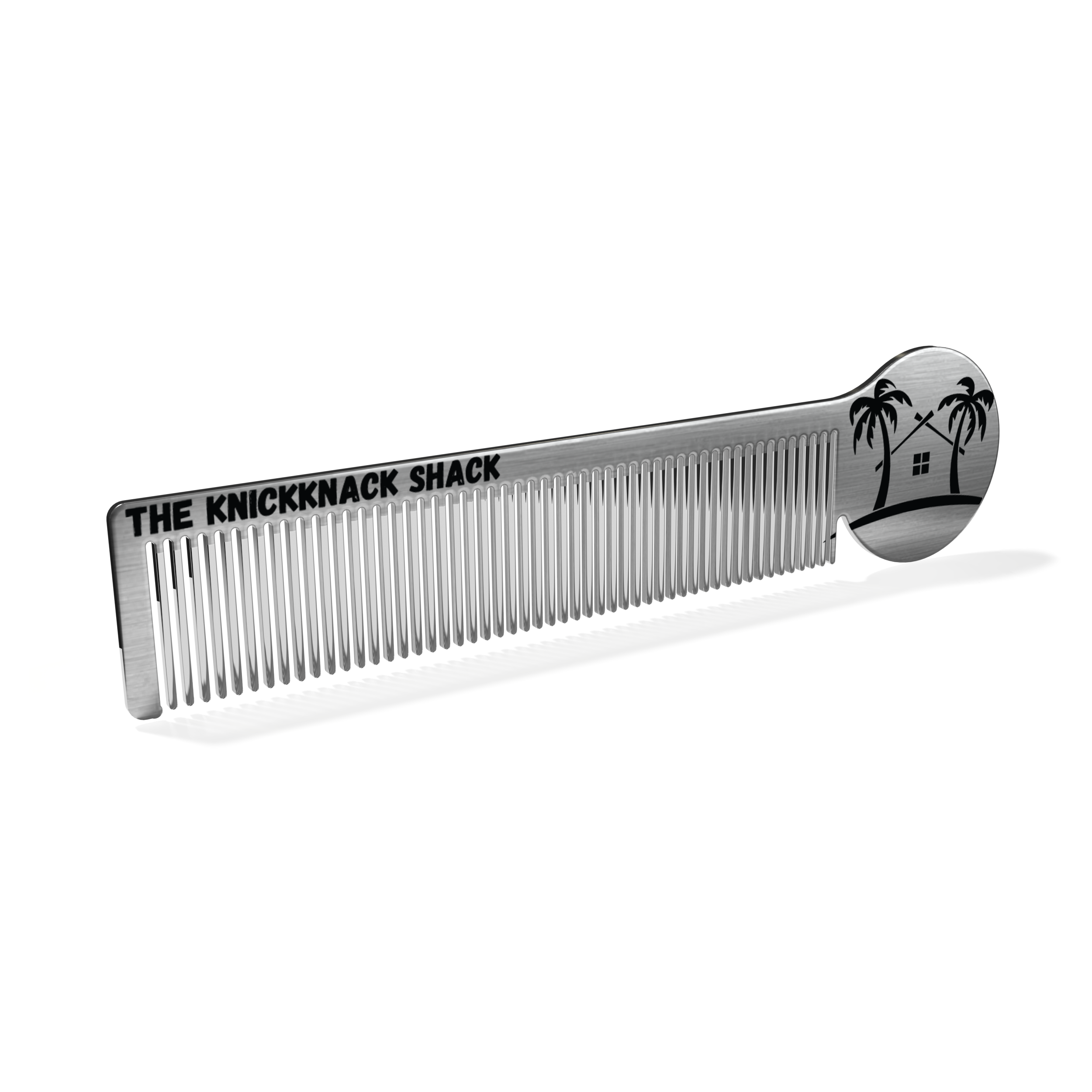 Stainless Moustache Comb