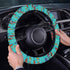 Steering Wheel Cover with Anti-Slip Insert - Ocean Calling