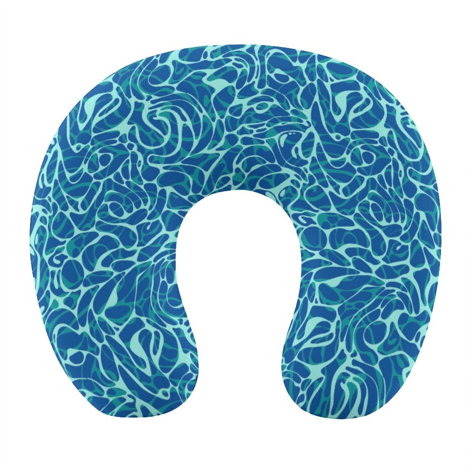 Travel Neck Pillow - Blue Water