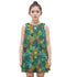 Kid's Sleeveless Cotton Swing Dress - Forest Fables