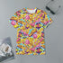 Kids 180GSM Cotton All-Over Print T-Shirt - EmojiCat