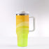 40oz Stainless Steel "Stanley" Tumbler With Handle - Blaze