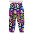 Kid's 310GSM Cotton Sweatpants - Neon Graffiti