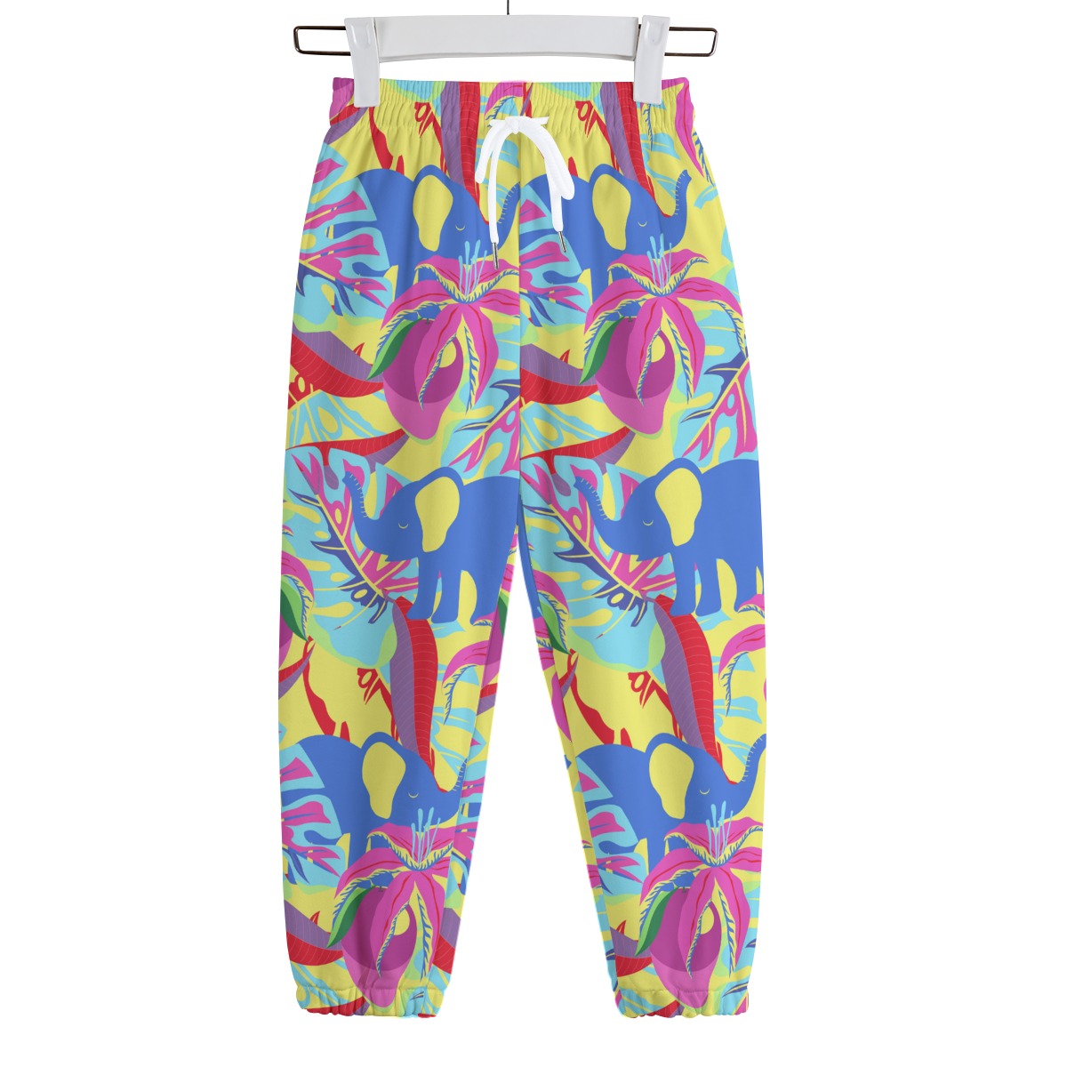 Kid's 310GSM Cotton Sweatpants - Mango Tango