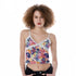 Top Cami Camisola Estampado Con Ribete De Encaje - South Beach