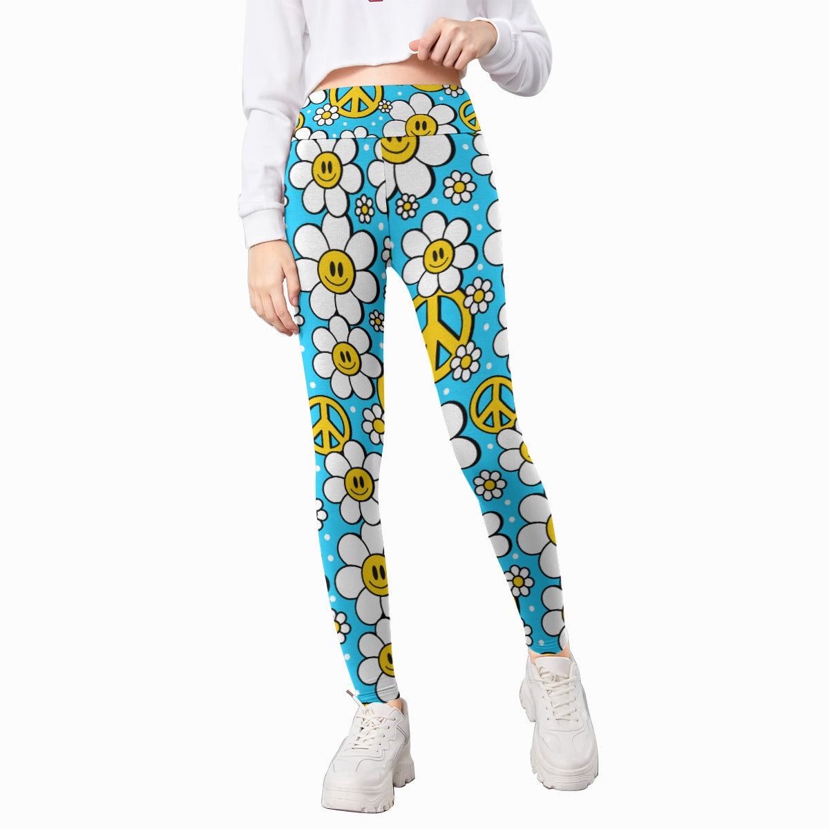 Kids' Printed Leggings - Hippie Chic