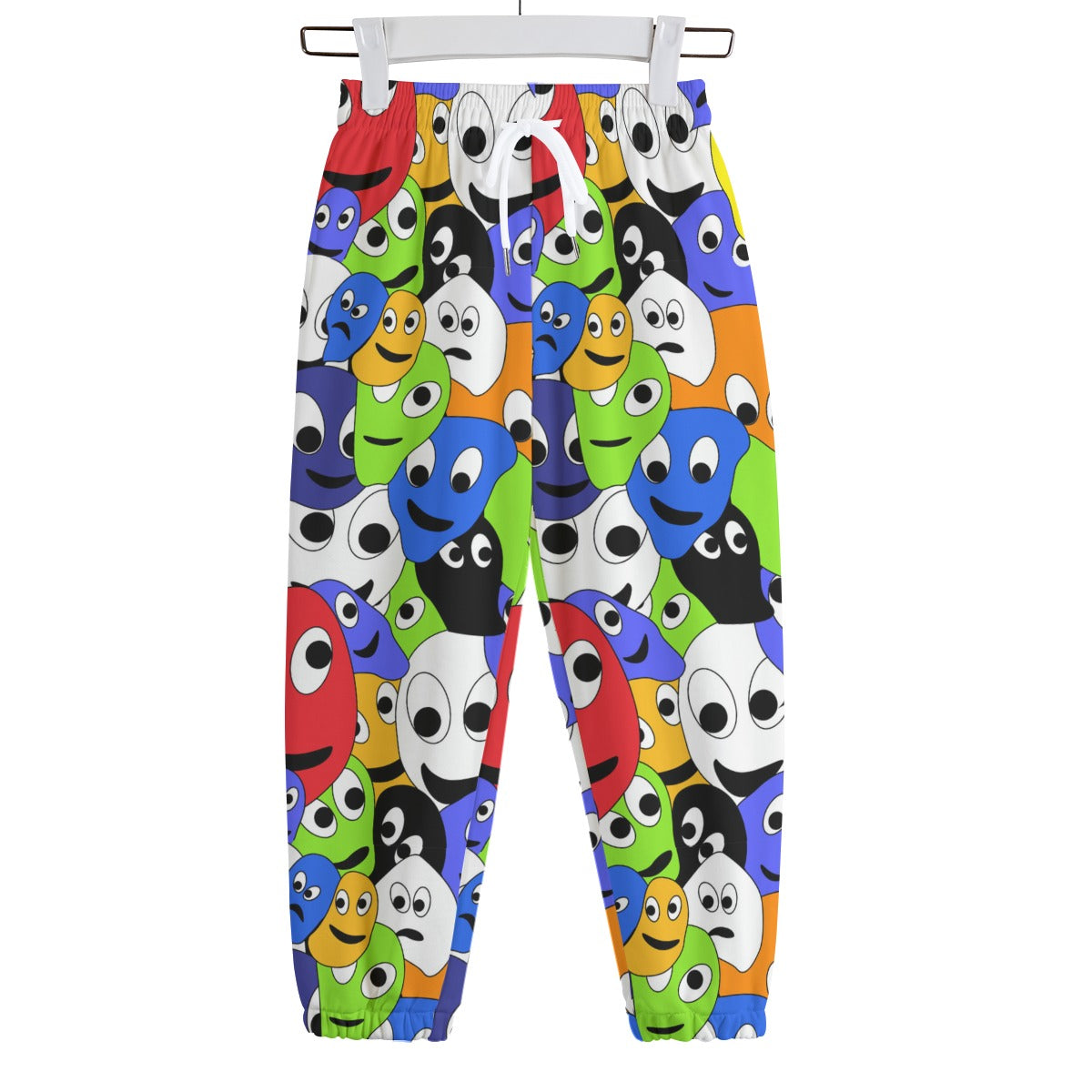 Kid's 310GSM Cotton Sweatpants - Alien Invasion