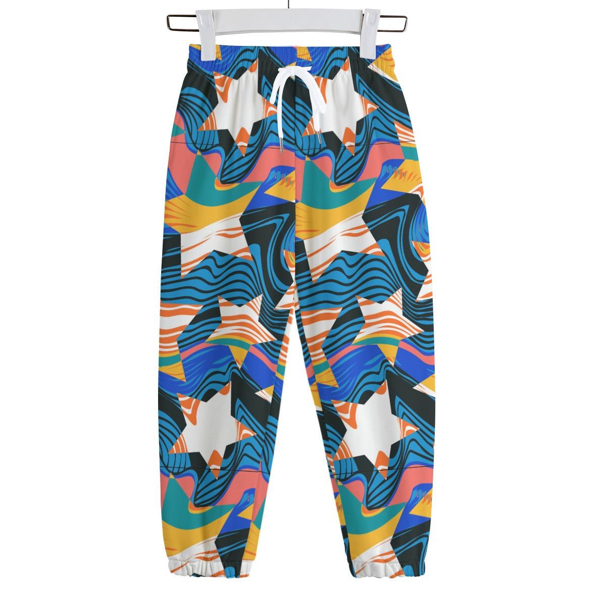 Kid's 310GSM Cotton Sweatpants - Stellar Swirls