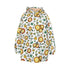 Kid's Sherpa Fleece Hoodie Blanket - Smiley Sunflowers