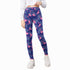 Kids' Printed Leggings - Flamingo Frolic