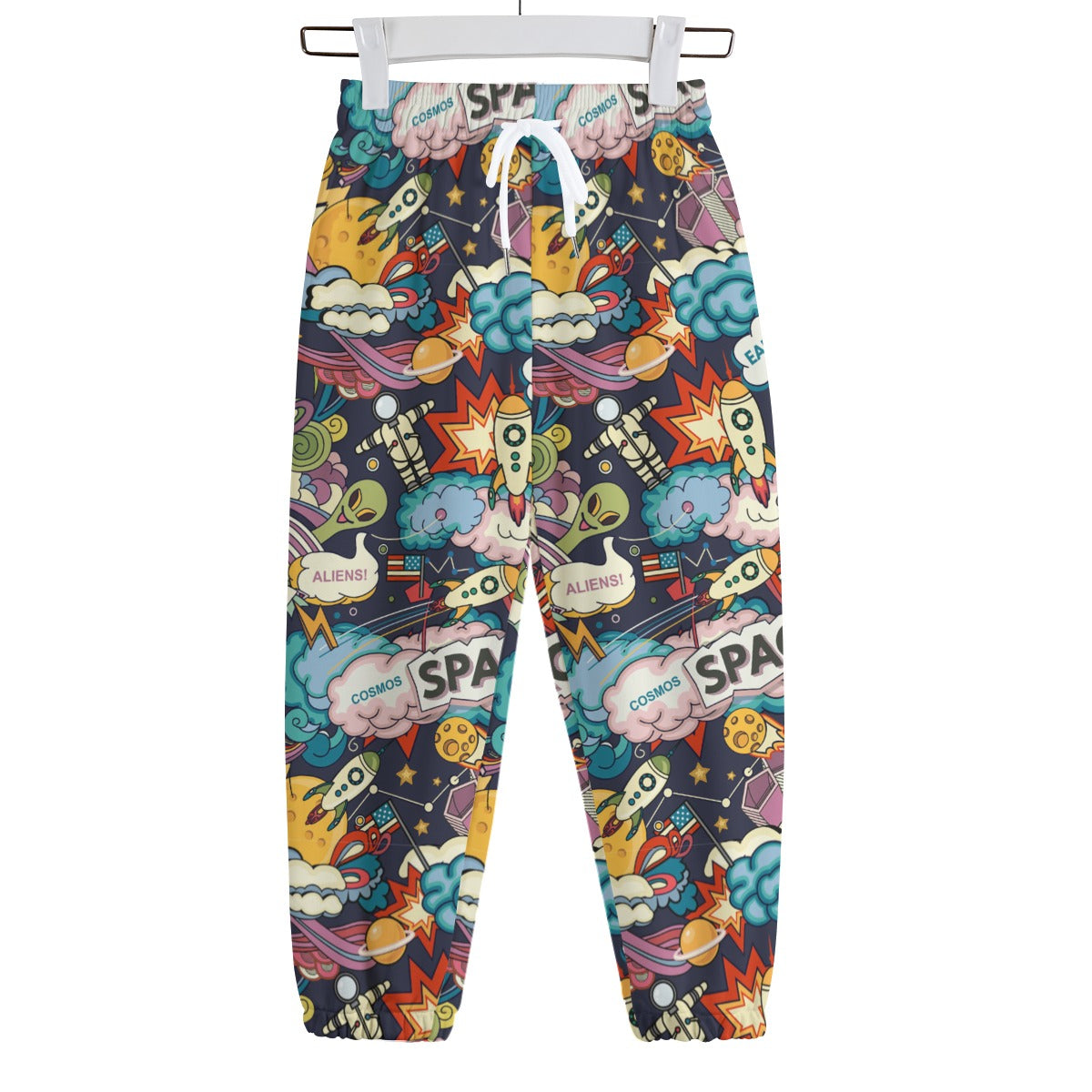 Kid's 310GSM Cotton Sweatpants - Space Jam