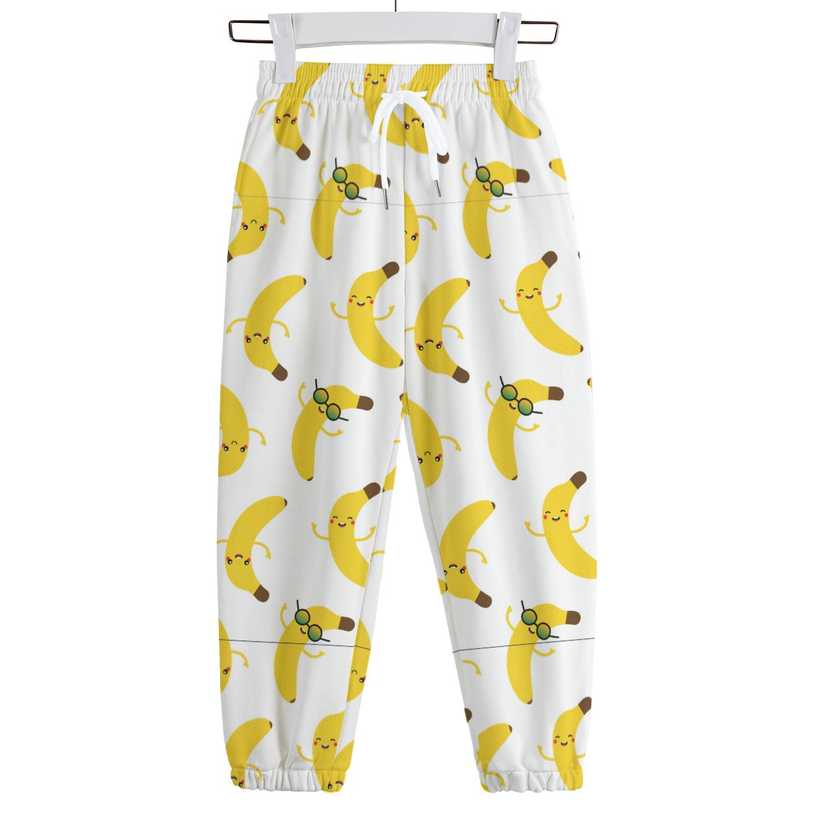 Kid's 310GSM Cotton Sweatpants - Going Bananas