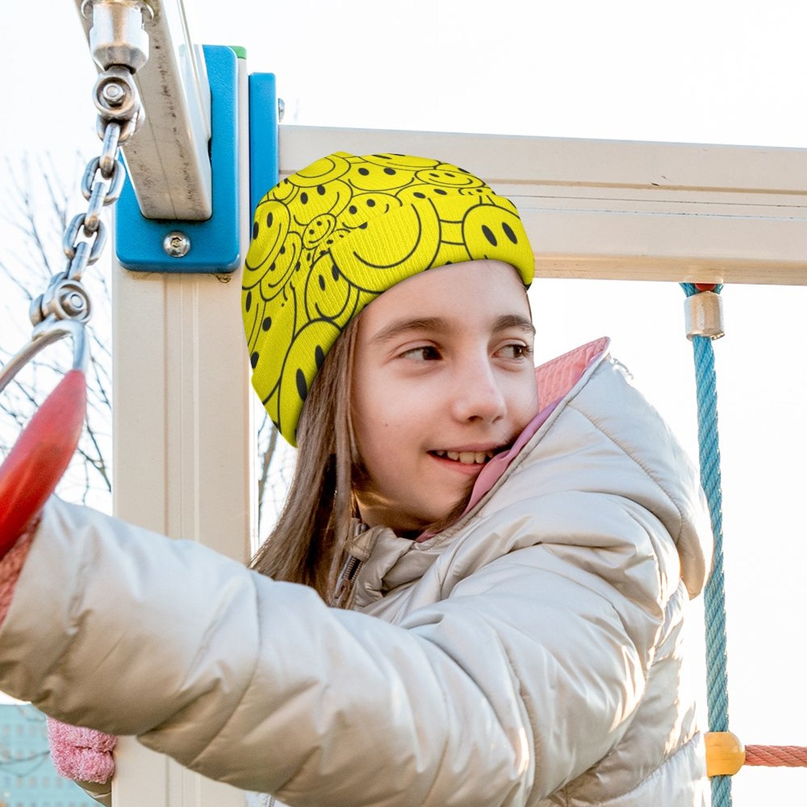 Kids' Knit Beanie - All Smiles