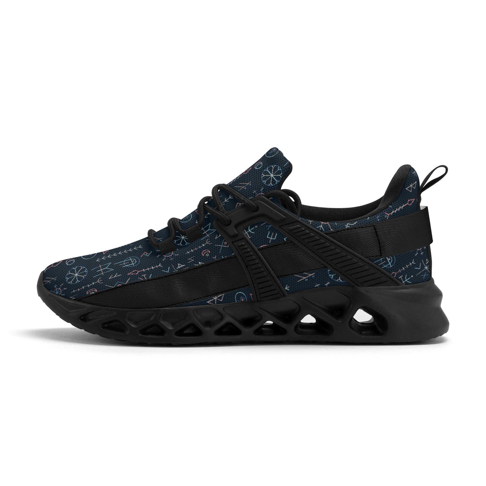 Mens New Elastic Sport Sneakers - Viking