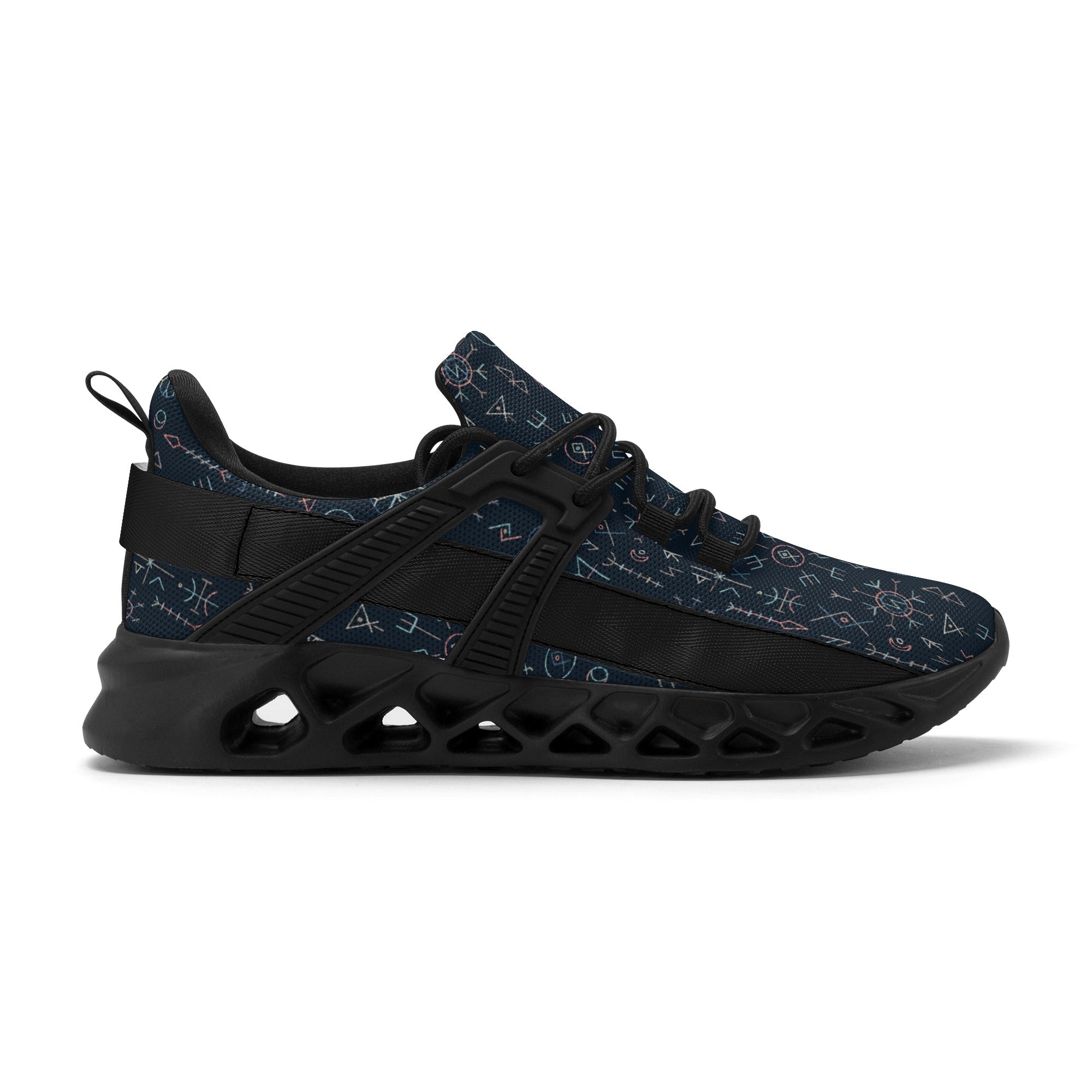 Mens New Elastic Sport Sneakers - Viking