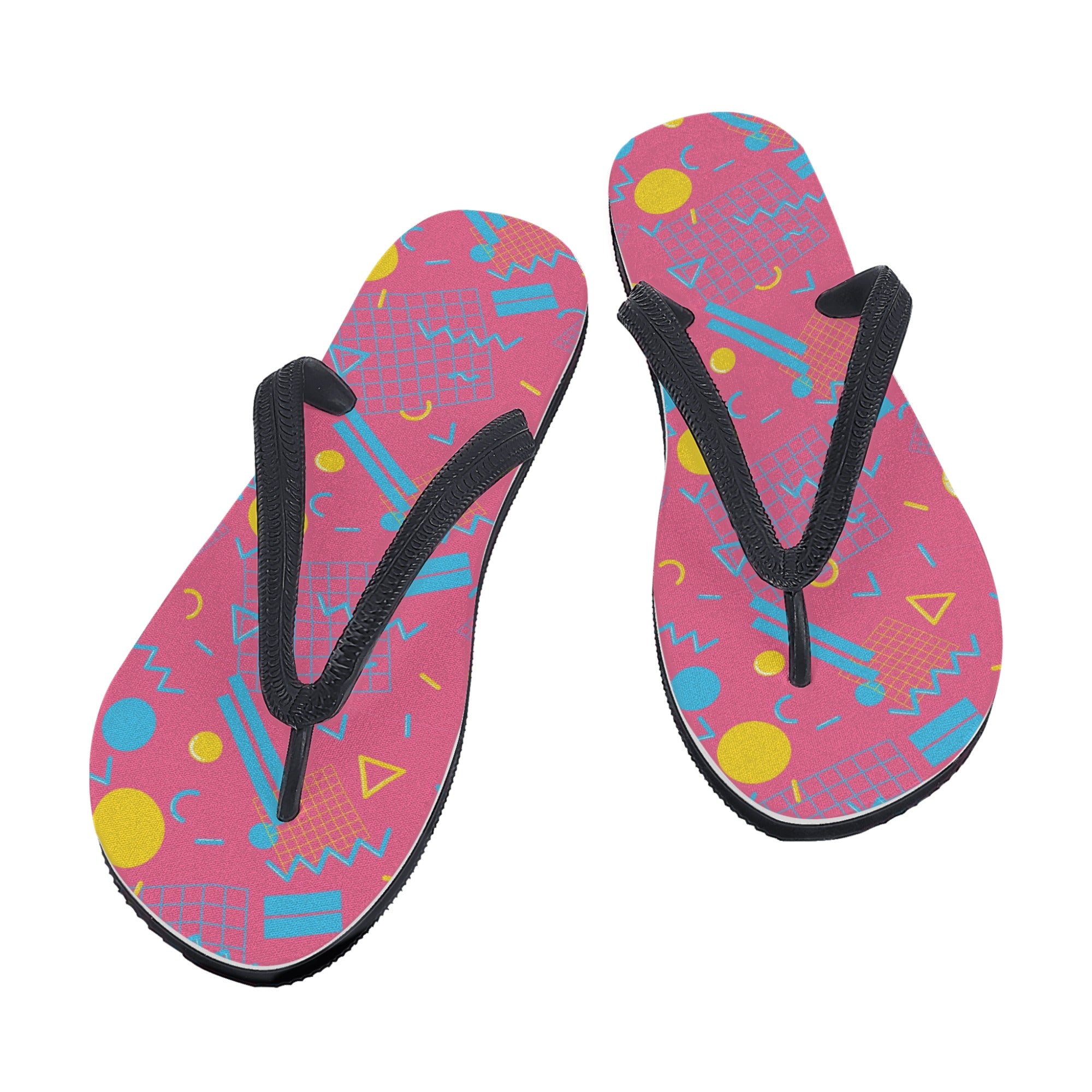 Womens Flip Flops - 1984 Pink