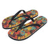 Mens Flip Flops - Paint Splatter