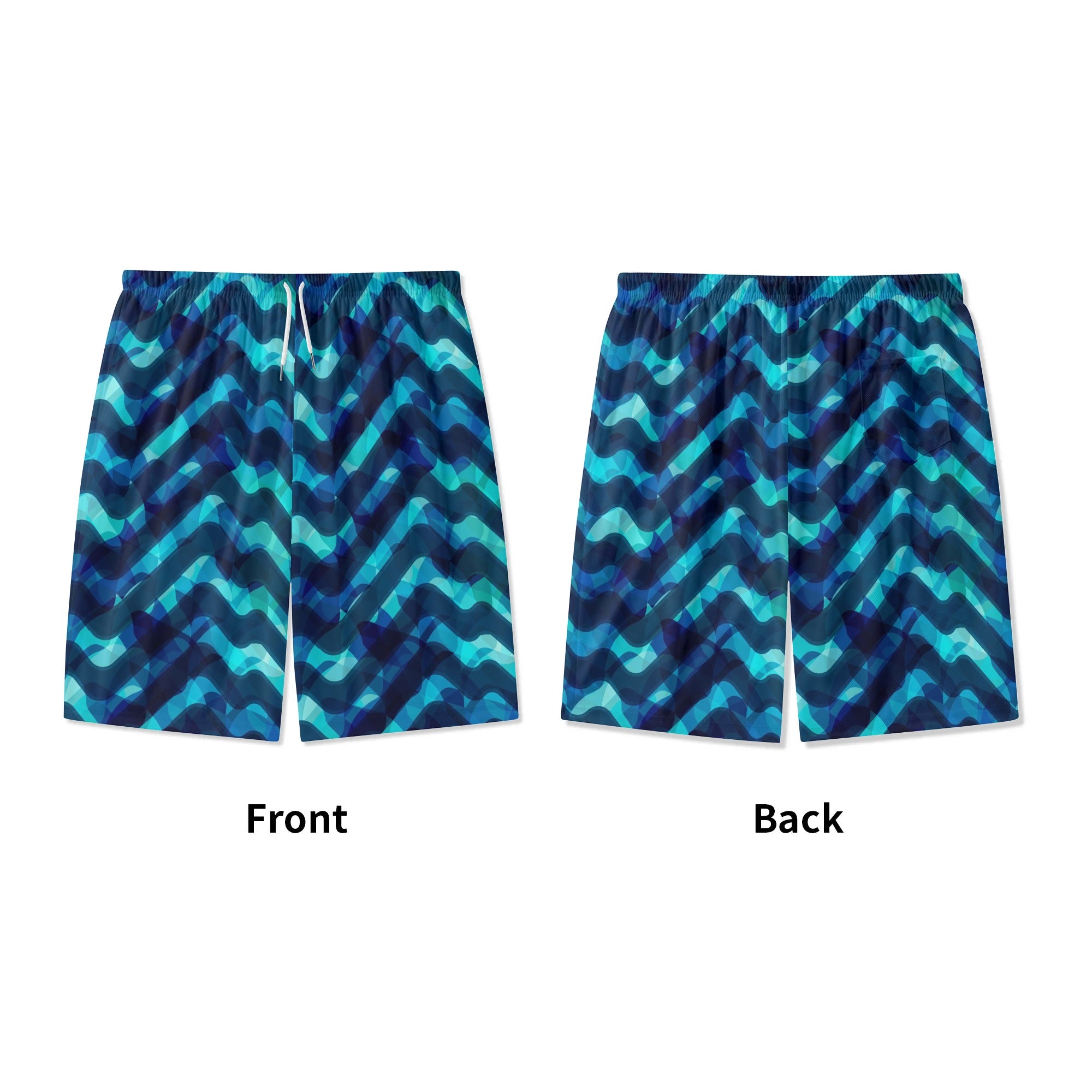 Youth Lightweight Beach Shorts - Waves