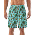 Mens Lightweight Hawaiian Beach Shorts - Turtle Beach
