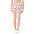 Womens Printed Beach Shorts - Lipstick Kisses