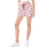 Womens Printed Beach Shorts - Lipstick Kisses