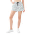 Womens Printed Beach Shorts - Eucalyptus Flowers