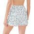 Womens Printed Beach Shorts - Eucalyptus Flowers