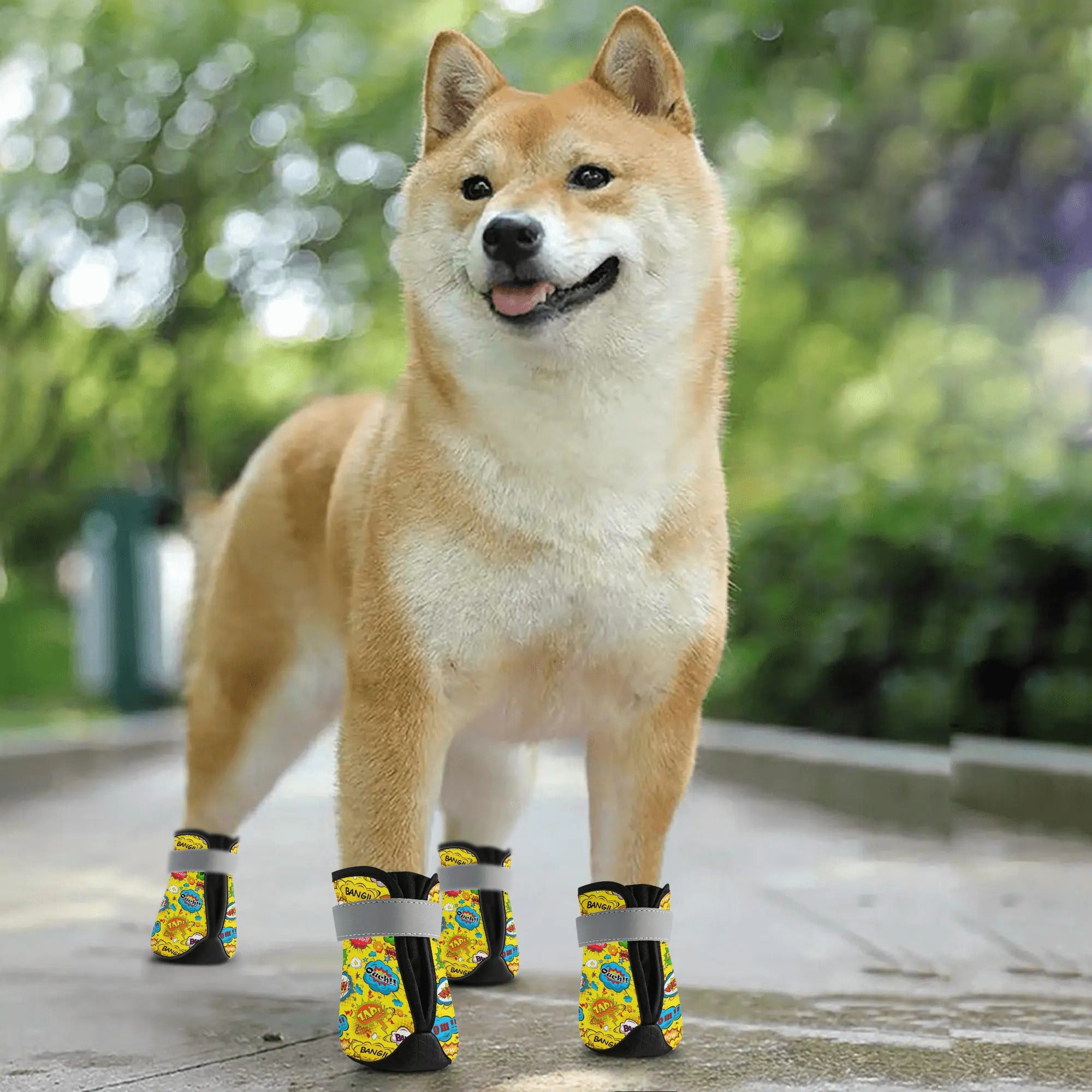 Chaussettes antidérapantes pour chien - Bandes dessinées