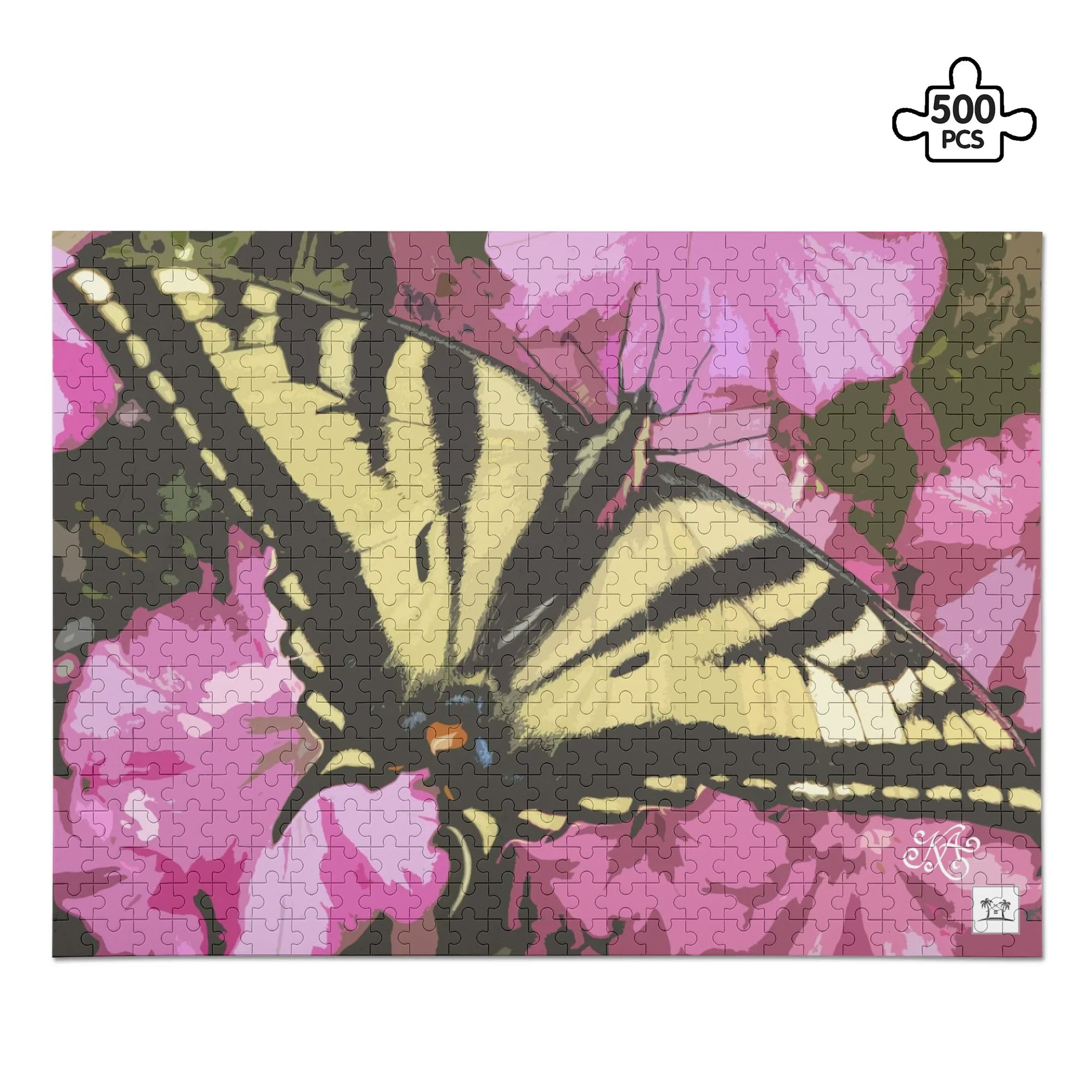 Wooden Jigsaw Puzzle (500 Pcs) - Swallowtail