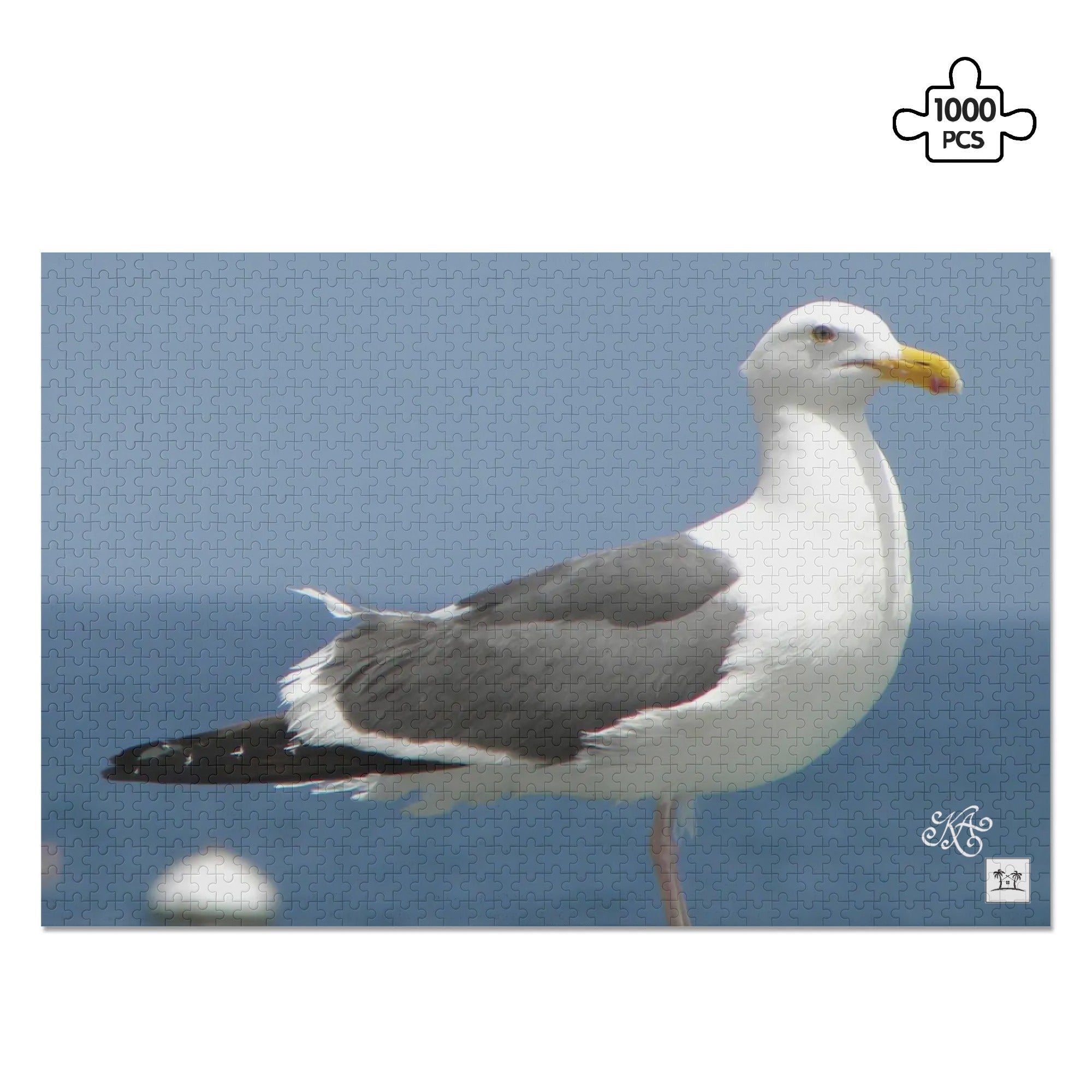 Wooden Jigsaw Puzzle (1000 Pcs) - The Seagull