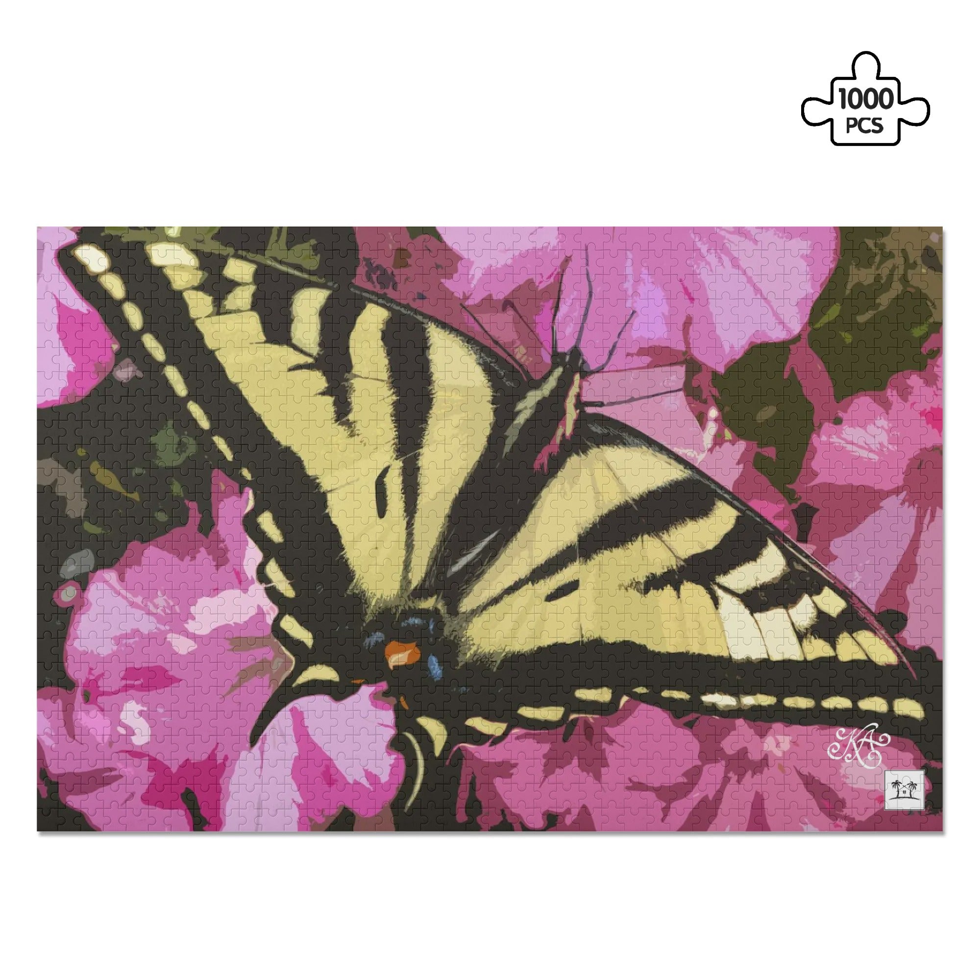 Wooden Jigsaw Puzzle (1000 Pcs) - Swallowtail