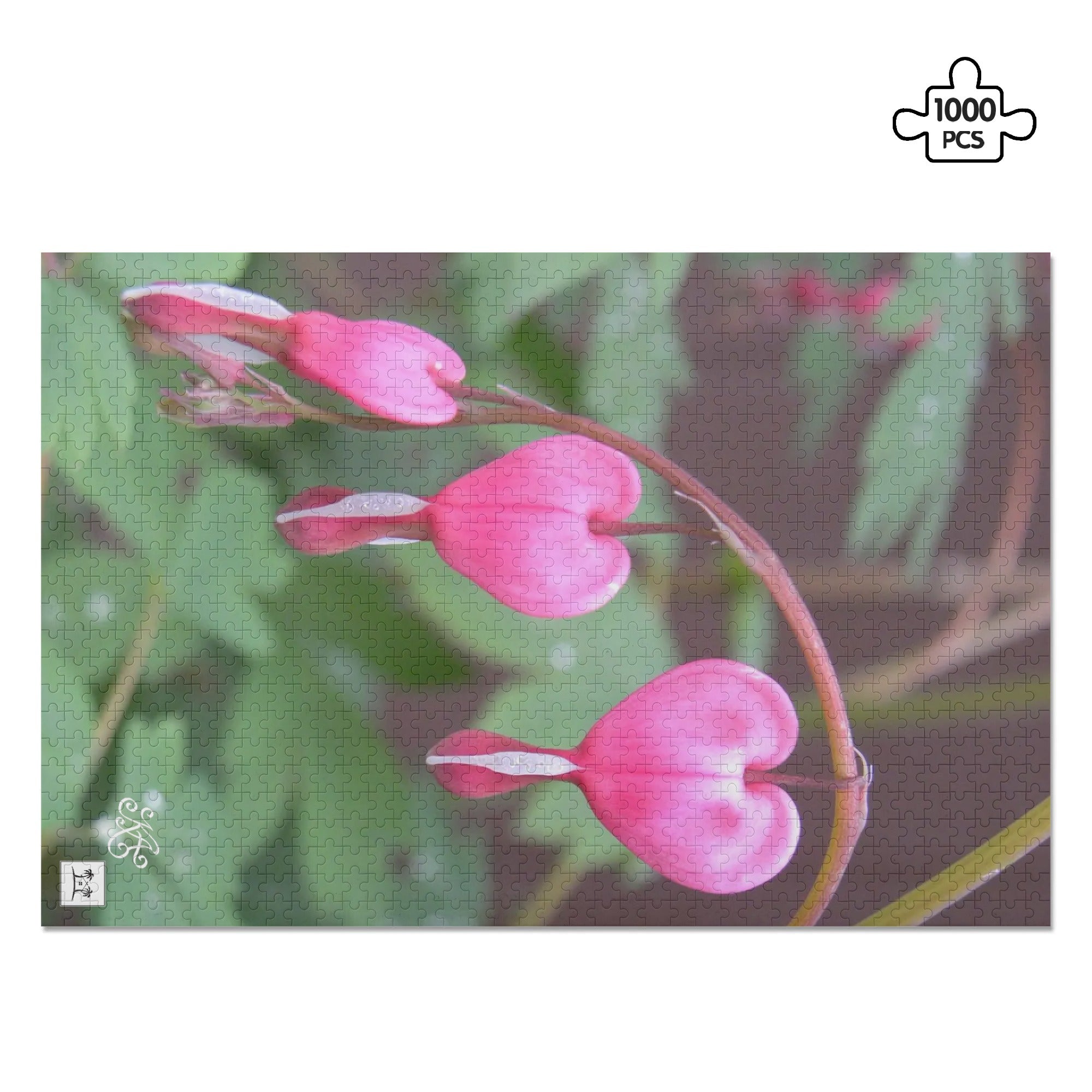 Wooden Jigsaw Puzzle (1000 Pcs) - A Chain of Bleeding Hearts