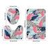 Three-Piece Bath Mat Set - Flamingoes