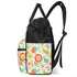Large Capacity Diaper Backpack - Whos Who at the Zoo