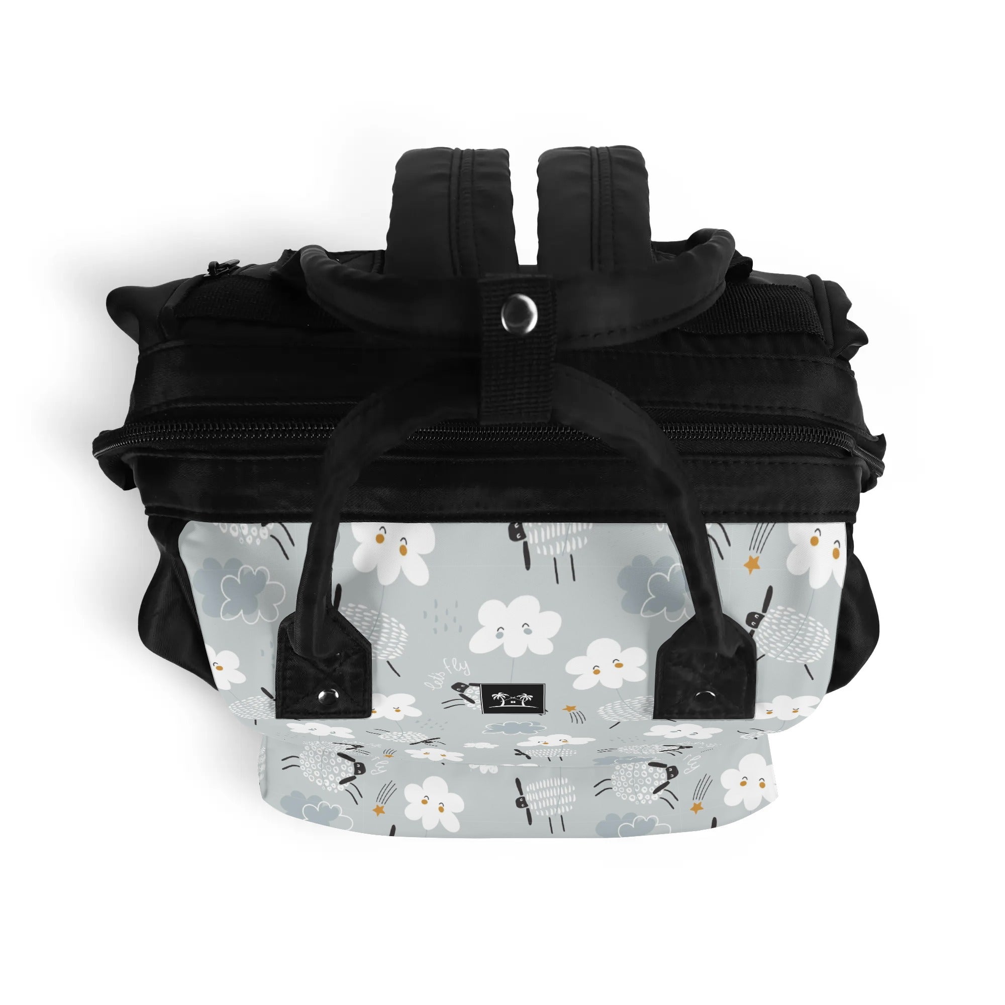 Large Capacity Diaper Backpack - Counting Sheep