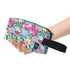 Printed Polyester Wristlet Purse - Doodle Me This