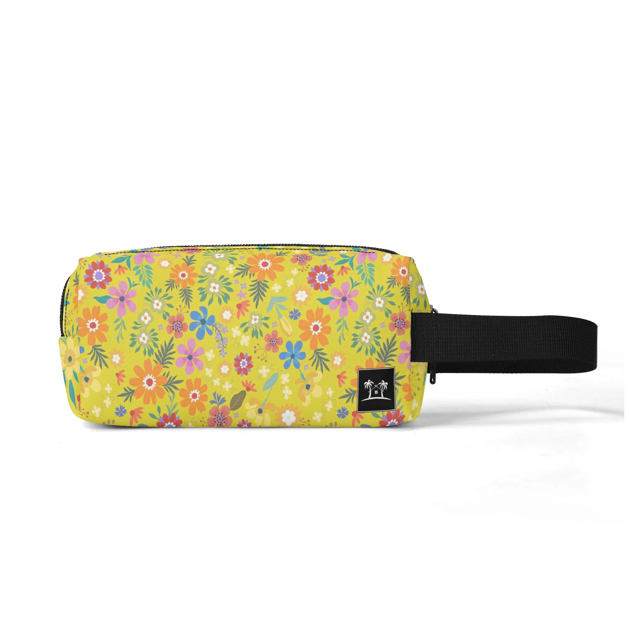 Printed Polyester Wristlet Purse - Bohemian Blossoms