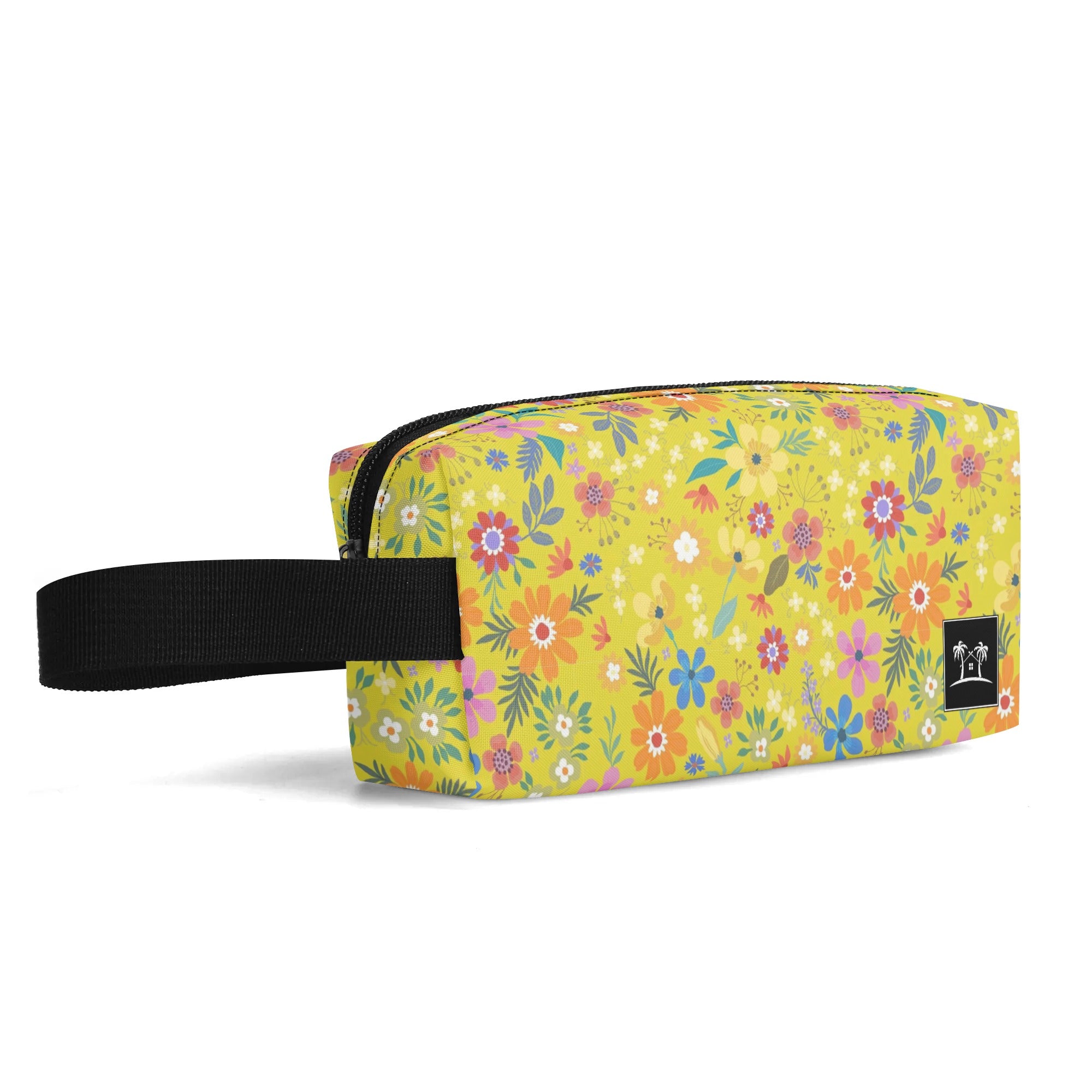 Printed Polyester Wristlet Purse - Bohemian Blossoms