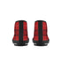 Kids High Top Canvas Shoes - Red Plaid