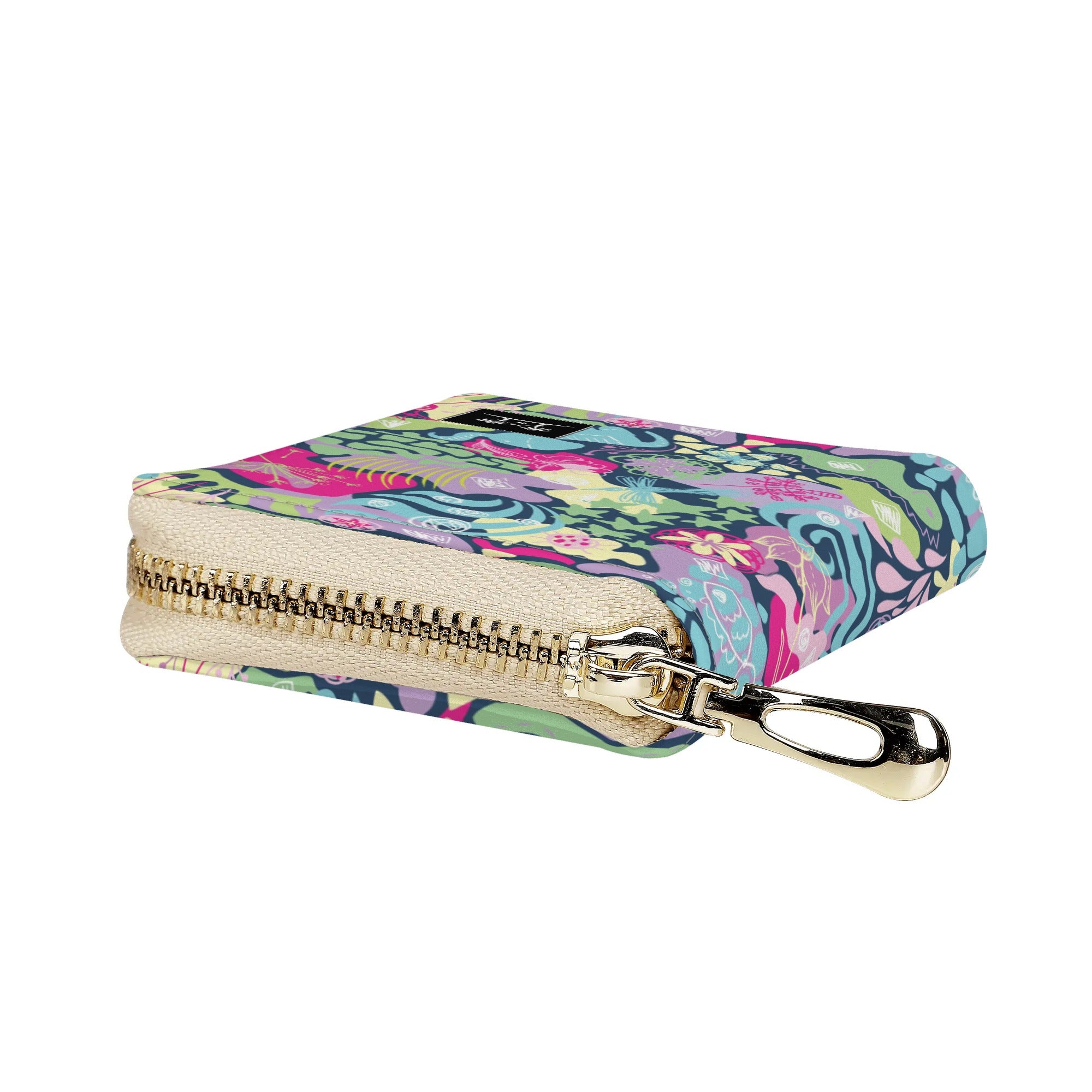 Womens Zippered Card Holder - Doodle Me This