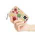 Womens Zippered Card Holder - San-shoku no Kiku